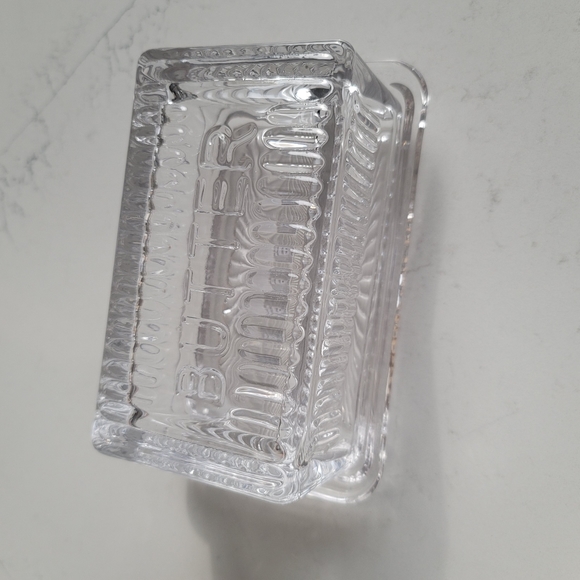 Zara Dining Zara Home Butter Dish Clear Poshmark